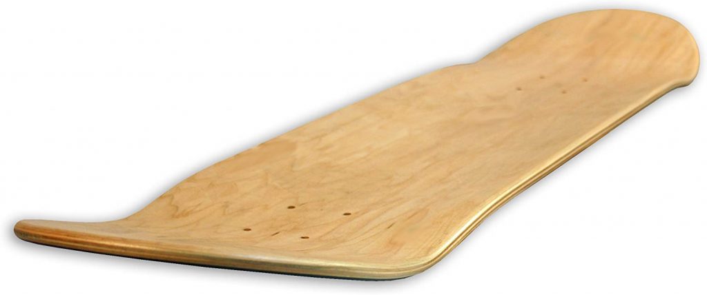 BLANK DECKS Warning Skateboard Deck