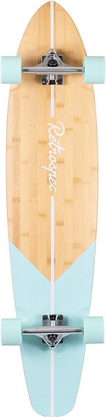 Retrospec Zed Bamboo Longboard Skateboard