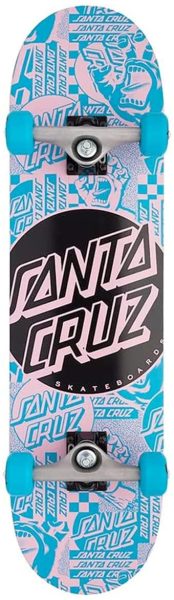 Santa Cruz Flier Dot Full Complete Skateboard