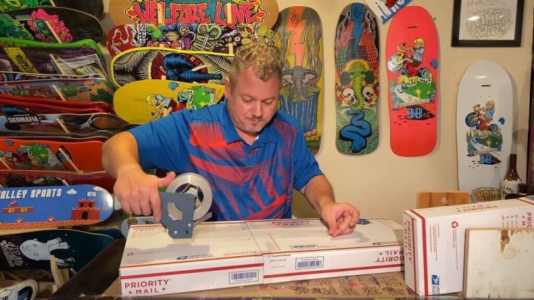 How to wrap a skateboard for Christmas
