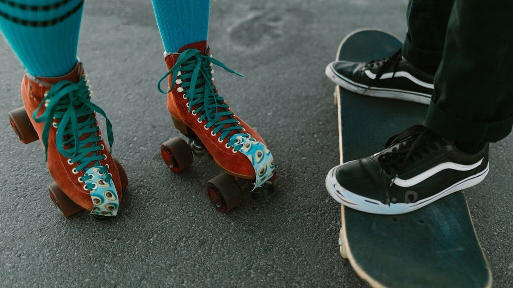 Skateboard Wheels On Roller Skates